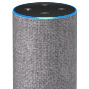 Amazon Echo Heather Grey 2nd Generation Bluetooth Speaker